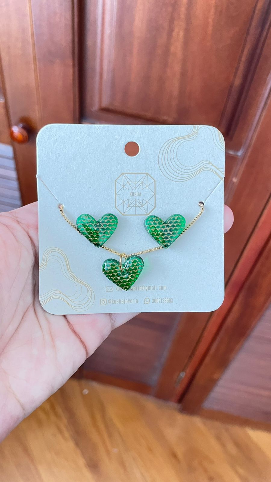 COLLAR + ARETES ♥