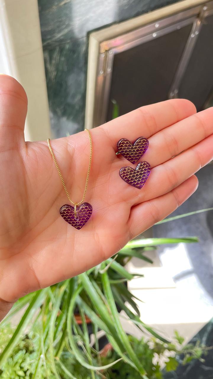 COLLAR + ARETES ♥