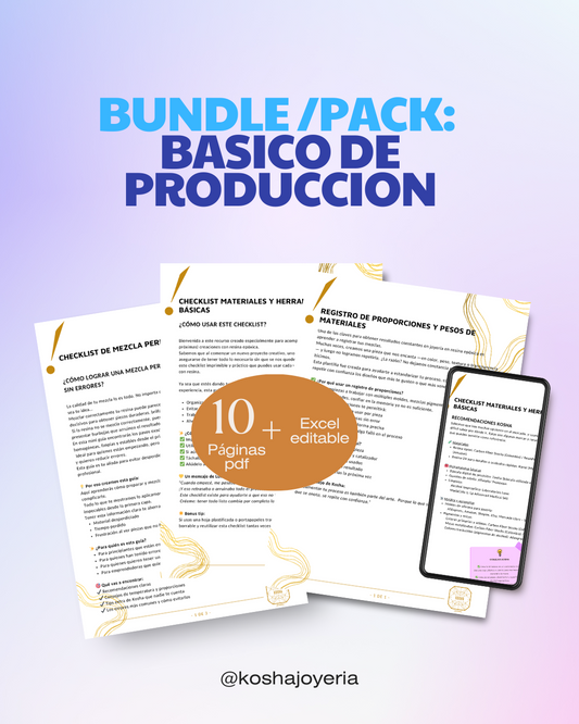 Bundle/Pack Básico de Producción – Kosha Academy