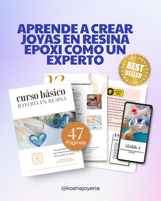 Curso Básico de Joyería en Resina Epoxi – Kosha Academy