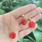 COLLAR + ARETES OSTRA