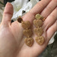ARETES CORAZON TRIPLE💛💛💛