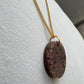 Collar Círculo Rosa Mineral