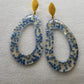 Aretes Gota Azul
