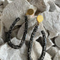 Aretes En U - Negro